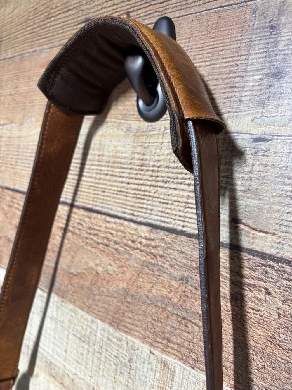 ONA The Prince Street Brown Leather Camera Messenger Laptop Bag antique cognac